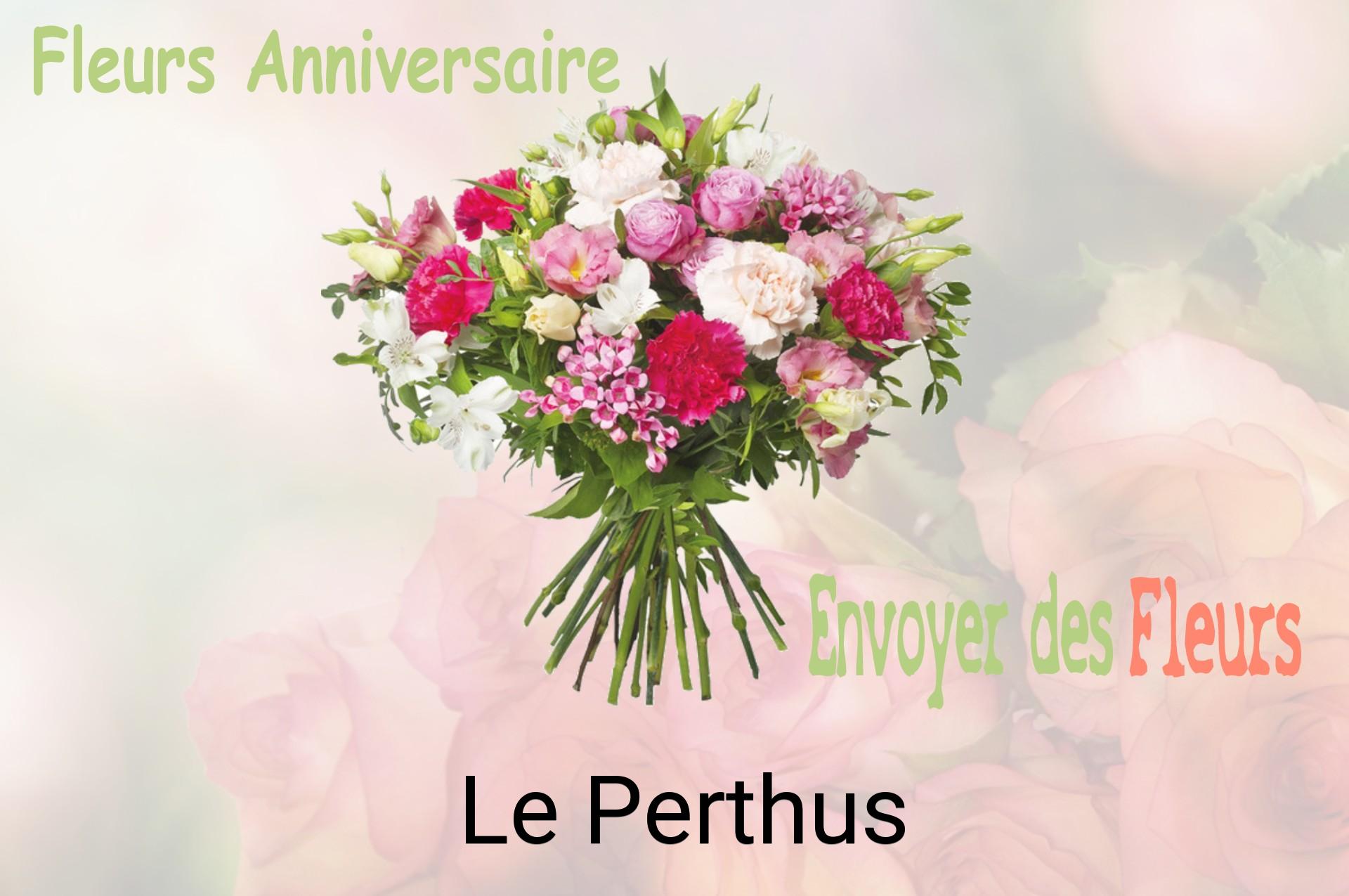 Bouquet de fleurs d’anniversaire livré à Le Perthus